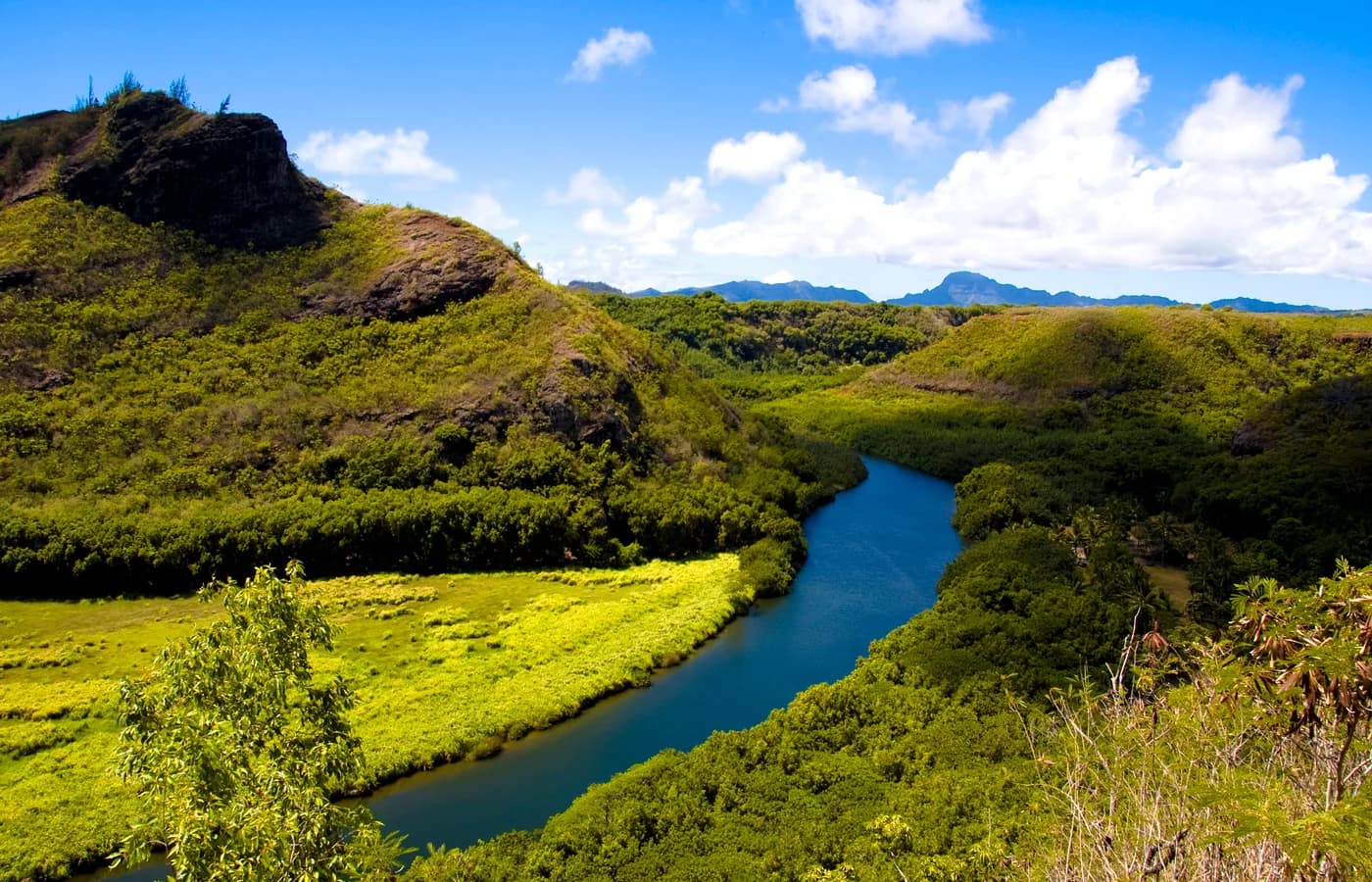 Wailua River valley